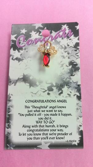 Congratulations Angel Pin
