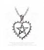 Cunning Heart Pentagram Necklace